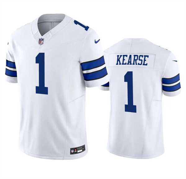 Men & Women & Youth Dallas Cowboys #1 Jayron Kearse White 2023 F.U.S.E. Vapor Limited Jersey
